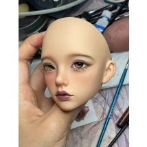 Neue BJD Puppe 1/3 Mari Make-Up Kopf Schöne Hohe Qualität Harz Spielzeug Baby Exquisite Make-Up Auf Lager