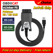 Vlinker fs elm usb forscan obd2 automobil scanner obd2 auto diagnose tools ms/hs kann obdii schnitts telle werkzeuge für maz-da