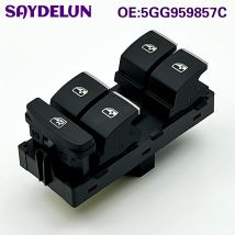 Muslimexmuslimb pulsante interruttore alzacristallo elettrico principale a 10 Pin per VW Passat B8 Golf accessori per auto di alta qualità