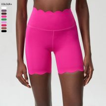 Sommer Yoga Shorts Frauen Einfarbig Laufen Outdoor Shorts Atmungsaktiv Schnell Trocknend Gym Leggings Weibliche Close Fit Finess Tights