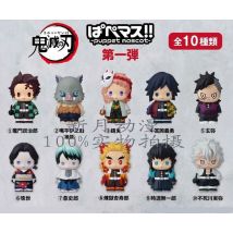 Anime Demon Slayer Rengoku Kyoujurou Kamado Tanjirou Cosplay Cartoon Q Edition Finger Puppet Figurine Handmade Model Xmas Gift