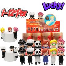 Anime Jujutsu Kaisen Gojo Satoru Itadori Yuji Action Figures lie prone Doll PVC Model Collection Desktop Ornament Decoration Toy