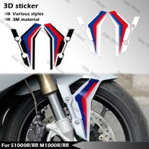 3D Motorrad Kotflügel Vorne Aufkleber Zubehör Aufkleber Für S1000RR S1000R M1000RR M1000R 2019-2024