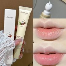 HERORANGE Natural Coconut Lip Milk Feuchtigkeitsspendender Lippenbalsam für Herbst/Winter, feuchtigkeitsspendend und risshemmend, verblasst Lippenlinien