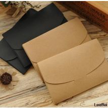 10 teile/los DIY Umschlag postkarte Vintage Multifunktions Leere Kraftpapier box Paket papier 3 Farben