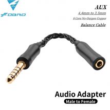 Audiokabel, symmetrisches Kabel, 4,4 mm auf 3,5 mm, Stecker auf Buchse für Computer, MP3-Leistungsverstärker, Kopfhörer, 2,5 mm, 3,5 mm, 4,4 mm