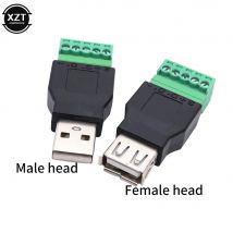 Il più recente CONNETTORE USB USB 2.0 Tipo A femmina/maschio a 5 pin Adattatore connettore terminale a vite