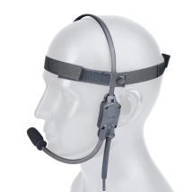 WADSN MH180-V Tattico Conduzione Ossea Auricolare Comunicazione Militare Auricolare Airsoft 7.0 spina Kenwood PTT Radio walkie talkie