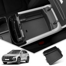 LFOTPP Car Central Armrest Storage Box für Hyundai Tucson NX4 2025 2026 Central Control Container Auto Tucson 2025 Zubehör