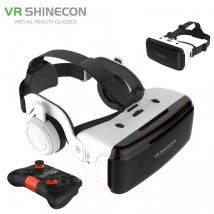 Occhiali VR per realtà virtuale VR originali Vrgame Google Box in cartone Cuffie Casco Orologio Video 3D per smartphone, bilanciere wireless