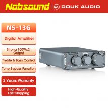 Nobsound NS-13G Mini TPA3116 Digital Power Amplifier Class D Stereo Desktop Audio Amp 100W+100W for Home Stereo Speaker