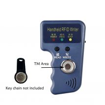 TM1990 ibutton DS-1990A I-Button Reader Handheld RW1990 TM RFID duplicator 125KHz T5577 EM4305 EM4100 Keys Tag card Copier