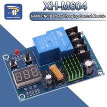 Xh-m604 18650 Lithiumbatterie-Lade steuer karte DC 6-60V Li-Ionen-Blei-Säure-Batterie lades chutz 12V Digital voltmeter