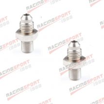 3AN AN3 /4AN AN4 To 1/8" BSP BSPP/3AN AN3 /4AN AN4 To 1/8" NPT tainless Steel Straight Adapter Fitting