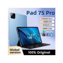 2025 NEW Pad 7s pro Tablet PC Global Version 20000mah GPS 22GB+2TB Tab 10.1 inch Android Tablets HD 5G Dual SIM WIFI For Kids
