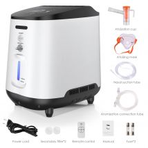 VARON 1-7L/min Oxygen Concentrator Machine Generator Portable Oxygen Making Machine Without Battery Air Purifier AC 220V/110V