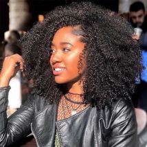 Afro verworrene lockige Bündel brasilia nische 1/3 afro verworrene menschliche Haar bündel Deal 8-24 "Haar verlängerungen lockiges menschliches Haar weben für Frauen