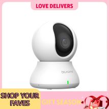 Cámara Baby Monitor Cámara de seguridad para el hogar 2K HD con detección de movimiento y audio bidireccional, fácil configuración, día y noche claros