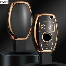 Kuvi TPU Auto Schlüssel Shell Fob Abdeckung Für Mercedes Benz A B C E S Klasse W204 W205 W212 W213 W176 GLC MAYBACH Keyless Soft Case