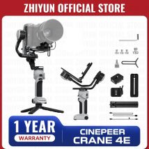 ZHIYUN Stabilizzatore cardanico ufficiale CINEPEER CRANE 4E Palmare a 3 assi per fotocamere DSLR Mirrorless per Sony Canon Nikon Panasonic