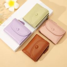 Grenz überschreitende Freizeit mode Senior Sense Damen Geldbörse ins Außenhandel einfache Reiß verschluss Karten tasche kurze Geldbörse