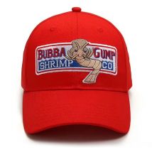 Cappello di design della moda 1994 BUBBA GUMP SHRIMP Berretto da baseball uomo donna Cappelli sportivi Berretto estivo Cappello casual ricamato Forrest Gump caps