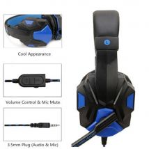 Cuffie da gioco subwoofer con microfono Cuffie over-ear Bluetooth 5.3 Driver da 40 mm Cavo 2.4G Cuffie RGB