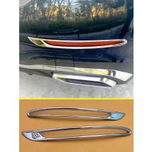 Chrome Car Exterior Part Rear Fog Lamp Light Frame Cover Trim For Mercedes Benz C-Class C43 AMG Sedan W206 2023 2024 2025