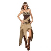 REDDACHiC Alt Long Ruffle Flowy Jean Skirt Retro Patchwork Chiffon Rivets Asymmetrical Denim Skirt Punk Women Punk Retro Clothes