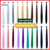 Snoya Versatile synthetic hair extensions which designed to increase hair volume in MaoNiang style pink purple black blue