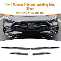 Front stoßstange seitliche Entlüftung verkleidungen für Mercedes Benz Gle Class Coupé c236 cle260 cle300 2024 Nebels chein werfer Einlass abdeckung Grills poiler