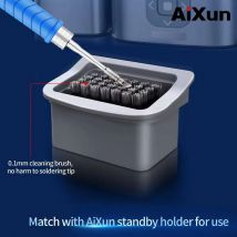 JC JCID AiXun Lötspitzen-Reinigungsbürste, abnehmbarer Reiniger zur Verhinderung von Schweißkolbenspitzen, um die Reparaturwerkzeug der Oxidschicht zu entfernen