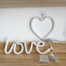 LED Neon Sign with USB/Battery for Bar Bedroom Game Room Wedding Party Wall Decor Christmas Gift Customizable Lighting