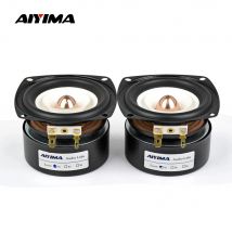 AIYIMA 2Pcs 3 Inch Full Range Speakers 4 8 Ohm 15W Loudspeaker Bass Midrange Sound Speaker For Home Amplifier Audio