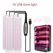 1pcs New 5V USB LED Plant Growth Light Seedling Light Potted Light Intelligent Dimming Timing Full Spectrum