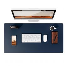 Alfombrilla de ratón impermeable de varios tamaños, alfombrilla protectora para escritorio de oficina, teclado de escritorio, alfombrilla de cuero PU para juegos, accesorios para PC