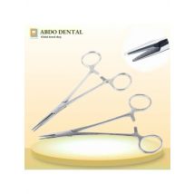 Dentist Tools Stainless Steel Elbow Straight Head Mosquito Hemostatic Forceps Oral Orthodontics Cosmetic Vascular Forceps