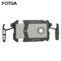 Fotga Universal Smartphone Metall käfig Video Rig Griffe Stabilisator Vlogging Live-Übertragung Handy-Halterung Kit Video maker