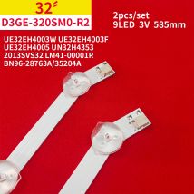 Retroilluminazione a LED (2) per TV muslimatue32eh4000 muslimex UA32EH4003 UN32FH4003 BN96-28762A 27468A 35205A 35204A