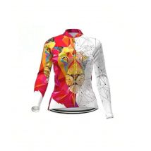 Damen Radtrikot Fahrradshirt Fahrradstrumpfhose Kleidung Langarmshirt Laufoberteil Atmungsaktiv