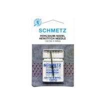 Schmetz Aguja Especial para Calados (130/705H) Nº100/16 - Perfecta para Costuras Decorativas en Tejidos Flojos