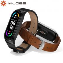 Cinturino a fascia per Xiaomi Mi Band 9 10 8 7 6 5 4 3 Cinturino in pelle NFC per Miband 6 Versione globale Bracciale per Mi Band 6 7 8 Correa