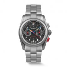 BODERRY Men Automatic Watch 40MM Titanium Chronograph Mechanical Wristwatch 10ATM Waterproof Sapphire Luminous ST19