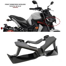 Carbon Downforce Naked Frontal Spoiler Winglet Aerodynamische Flügel Frontspoiler Kit Für Yamaha MT-09 MT09 SP 2017-2020 Motorrad