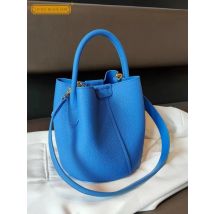 Damen Mode Totes Echtes Leder Einzelnen Umhängetaschen Frauen Weiche Rindsleder Schulter Handtasche Mode Eimer Tasche Messenger Tasche