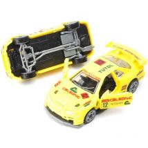 4D-montiertes klassisches WRC-Rallye-Auto im Maßstab 1:72, Modell 4, Simulation interne Strukturdetails, zusammengebaute Spielzeugornamente