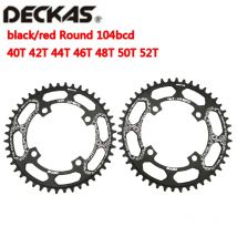 Deckas Corona per bici rotonda 104BCD 32 34 36 38 40 42 44 46 48T 50 52 Denti MTB Bike Mountain Bike