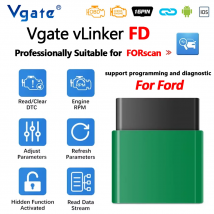 Vgate vlinker fd fd v5.0 elm327 forscan bluetooth 2,2 für ford obd2 auto diagnose tools j2534 obd 2 scanner pk elm 4,0 v 1,5