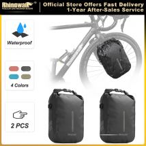 Rhinowalk Bike Quick Release Fork Bag 2-częściowa wodoodporna 4L 6L Rowerowa przednia torba rowerowa do montażu na hulajnodze elektrycznym