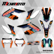 Mchmfg Grafik Hintergründe Aufkleber Aufkleber Kits für ktm 12-17 18-21 Freeride 250 350 Nummer Name Hintergrund benutzer definierte